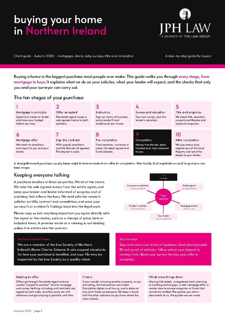 Buying Your Home in NI cover
